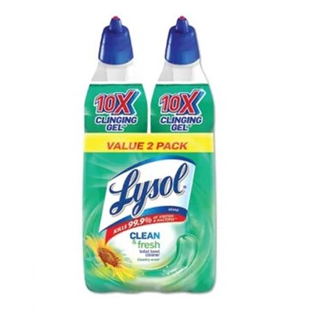 Cool Kitchen 24 oz Toilet Bowl Cleaner Cling Gel, Country Scent CO3746288